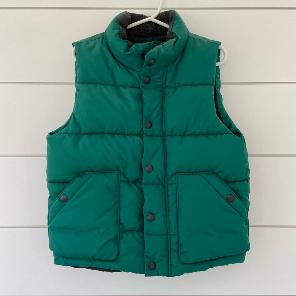 Gap puffer vest, size 5